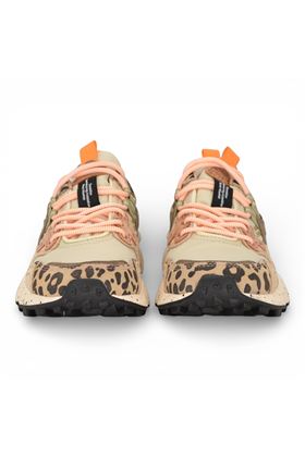 Sneaker donna Flower Mountain in camoscio e tessuto multicolore. FLOWER MOUNTAIN | YAMANO3W-1E53
